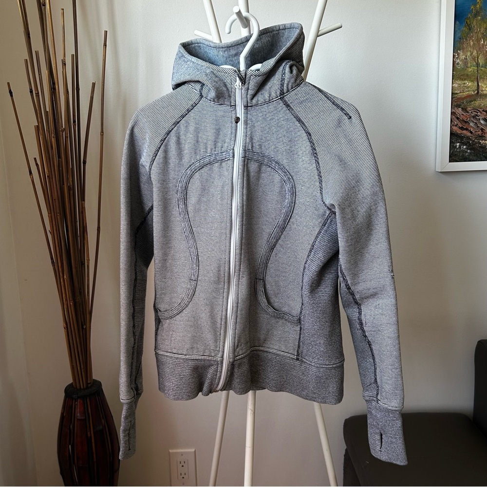 Lululemon Gray Zip-Up Hoodie